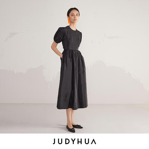 JUDYHUA 禅系列后背挖空连衣裙 商品图1