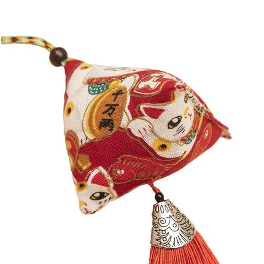 10只装！【艾草粽子香囊挂件】端午香包古风中国风小香包 驱蚊包 商场公司礼品 端午节挂件 商品图4