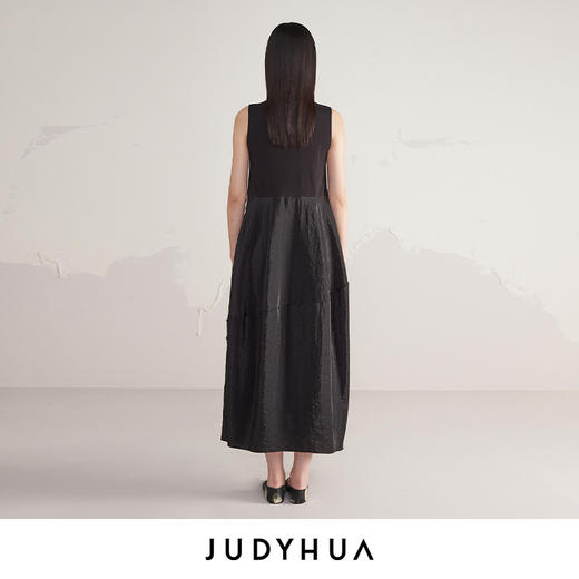 JUDYHUA 立体几何无袖连衣裙 商品图2