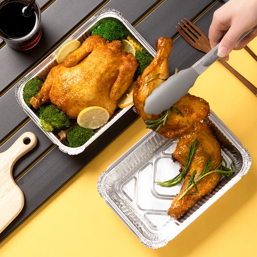 茶花优厚铝箔Φ20.5【加厚方盘6只】4.5-5L可用 商品图4