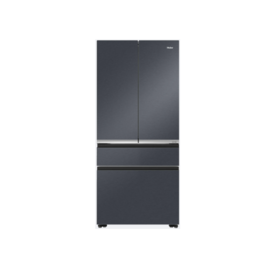 海尔 冰箱 BCD-517WGHFD2BGTU1 517升 变频 风冷 嵌入式 一级能效 法式多门  底部前置散热 钢化玻璃面板 灰色系 星光流影颜色