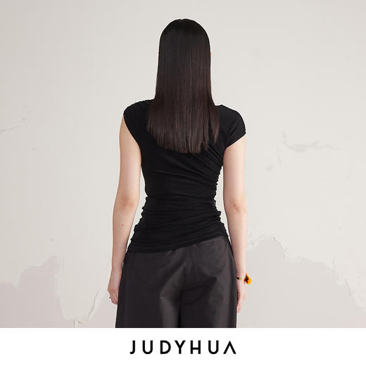 JUDYHUA 禅系列扭转无袖上衣 商品图2