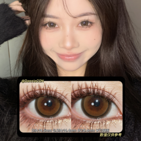 AgensColor年抛·日光流年棕·14.5mm(着色参考14.4mm) 0-1000度(无525/575) 韩产进口·(建议佩戴6-8个月左右更换)