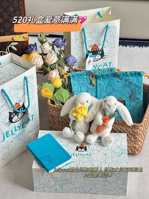jellycat新品怀抱胡萝卜和怀抱水仙花邦尼兔六一礼盒 商品图9