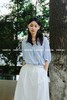 【门店同款】ENJOY夏季镂空抽褶设计款衬衣 157944149 商品缩略图1