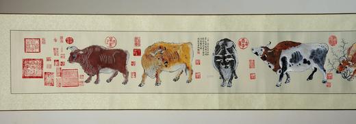 古蜀锦-五牛图 商品图1