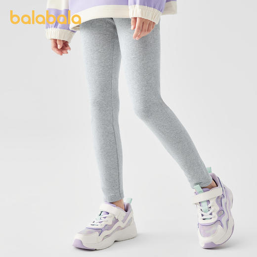 巴拉巴拉童装女童打底裤秋装宝宝儿童长裤小童中大童印花舒适裤子 商品图1