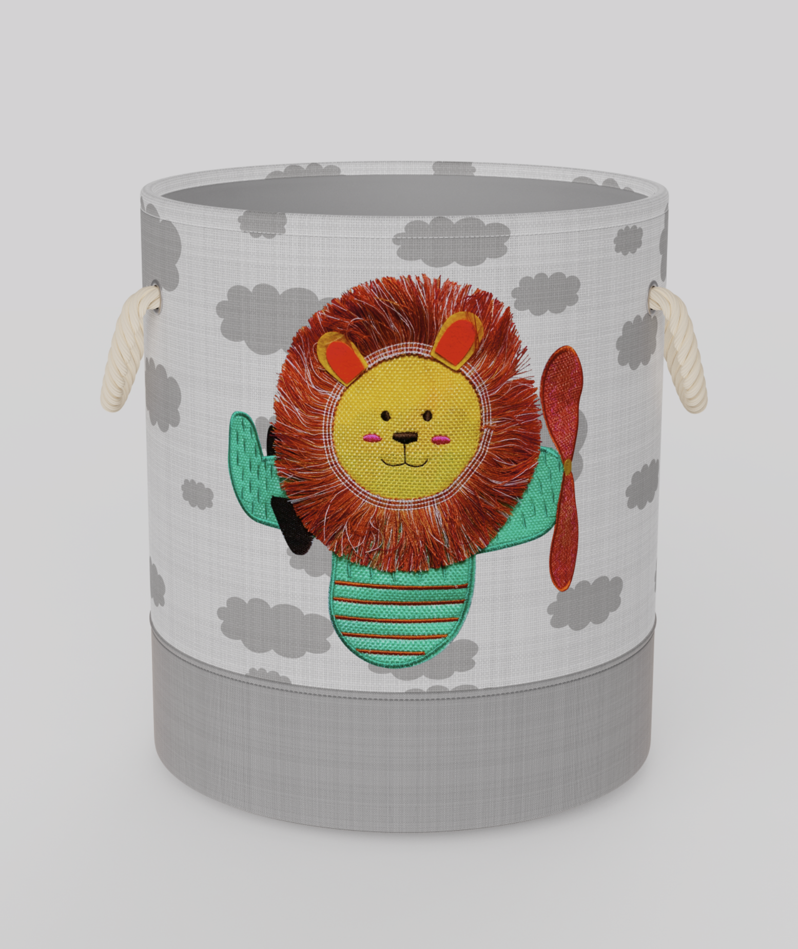 小狮子收纳桶