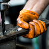 【进口 超厚型】橙色丁腈手套（无粉 钻石纹理麻面）工业劳保汽修农业实验室 GWON 商品缩略图4