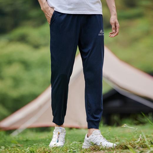 拓路者快干休闲裤男夏季舒适运动裤子针织束脚长裤潮流卫裤百搭 商品图3