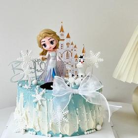 【蓝色系冰雪奇缘】