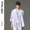 PINLI品立男装夏季薄款宽松七分袖小西装ins西服外套凉感防晒服潮B203106331 商品缩略图2