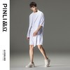 PINLI品立男装夏季薄款宽松七分袖小西装ins西服外套凉感防晒服潮B203106331 商品缩略图3