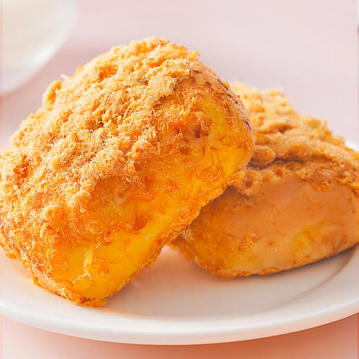 【咸甜CP！法式咸肉松面包】超有料，一口吐司，满嘴肉松！办公室的午后小点心，轻松解馋活力状态，懒人即食休闲奶油夹心手撕面包 商品图3