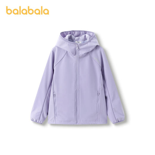 巴拉巴拉软壳衣童装儿童外套年新款春秋装男童女童百搭加绒潮 商品图2
