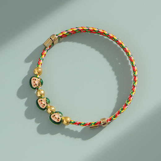 2只装！【端午节五彩绳手链】儿童宝宝幻彩粽子手绳 手工编织五月节五彩线  商品图14