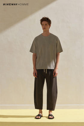 201186复古做旧短袖T恤