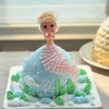 【芭比公主创意蛋糕】 商品缩略图0