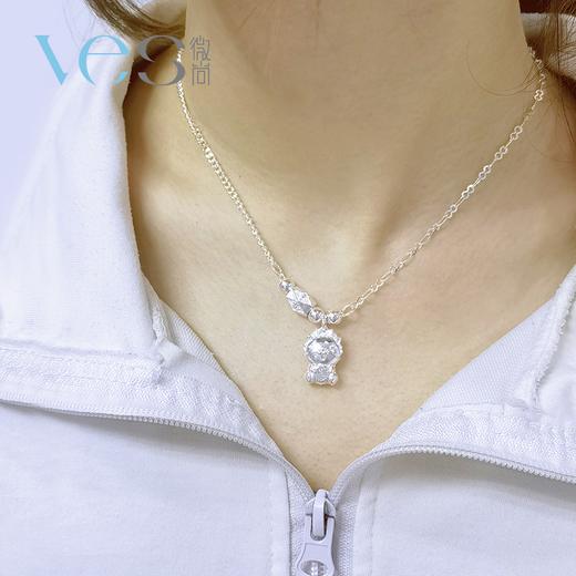 抱福龙足银9999宝宝儿童套链 商品图4