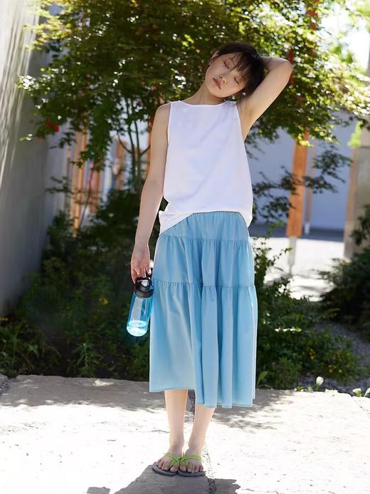 步履不停/4B12022C/船领刺绣背心 商品图2