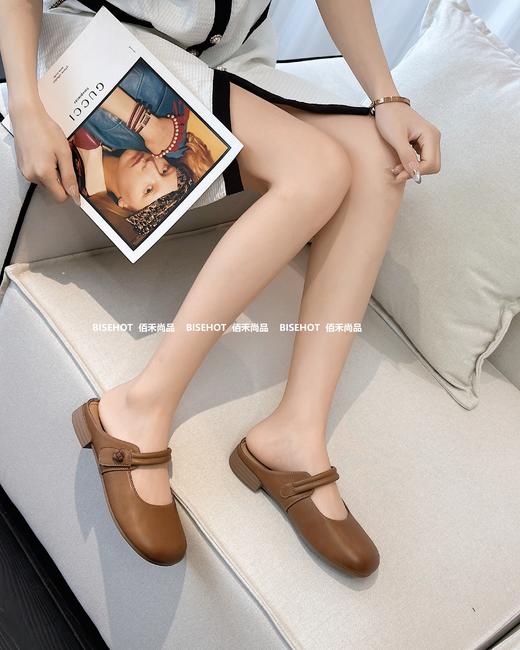 新品圆头休闲百搭舒适半拖798B42512（W） 商品图3