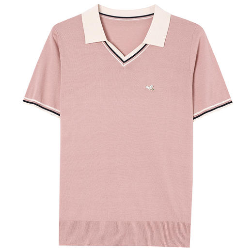CC 13-6861天丝Polo翻领针织衫薄 商品图4