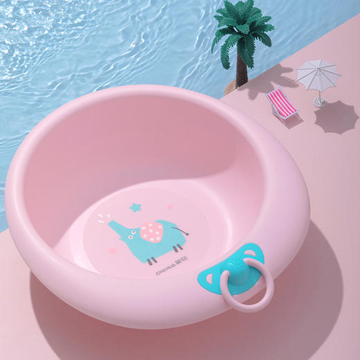 茶花欧铂兹儿童脸盆（随机色） 商品图0