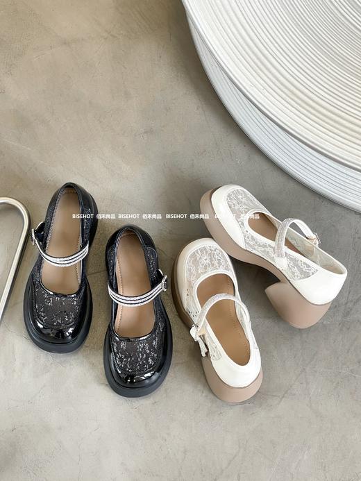新品类似粗跟百搭时尚玛丽珍鞋919B41562（W） 商品图0