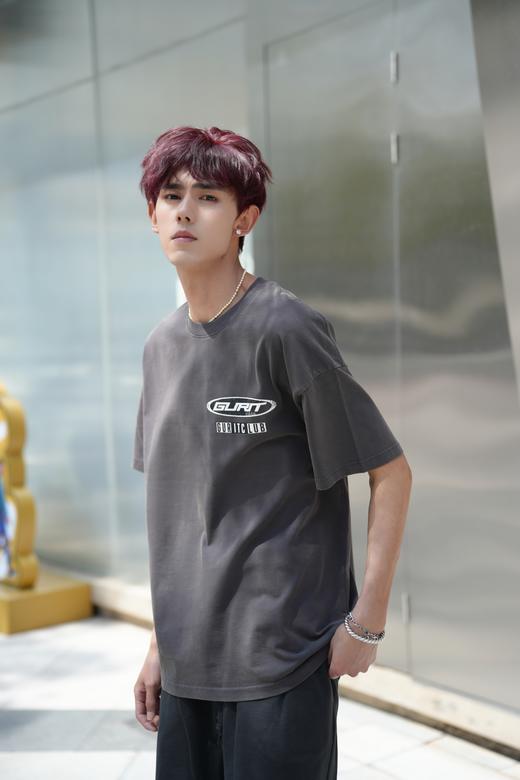 W426412078字母印花短袖T恤 商品图1