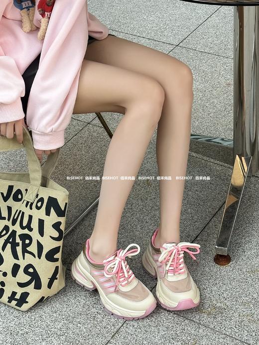新品女士双层吸膜底百搭时尚老爹鞋643B42562（W） 商品图5