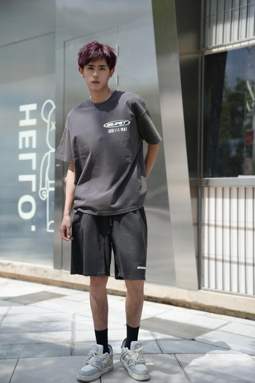 W426412078字母印花短袖T恤 商品图2