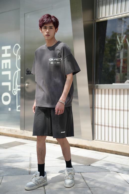 W426412078字母印花短袖T恤 商品图3