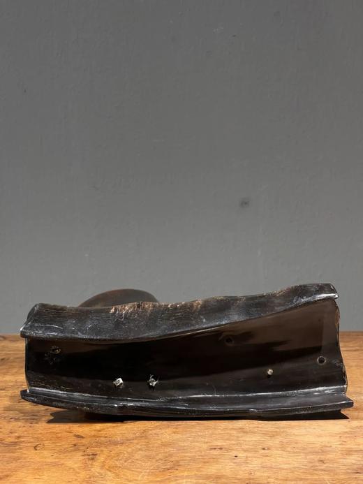 牛角巧雕案头笔筒摆件，顺丰包邮 商品图10