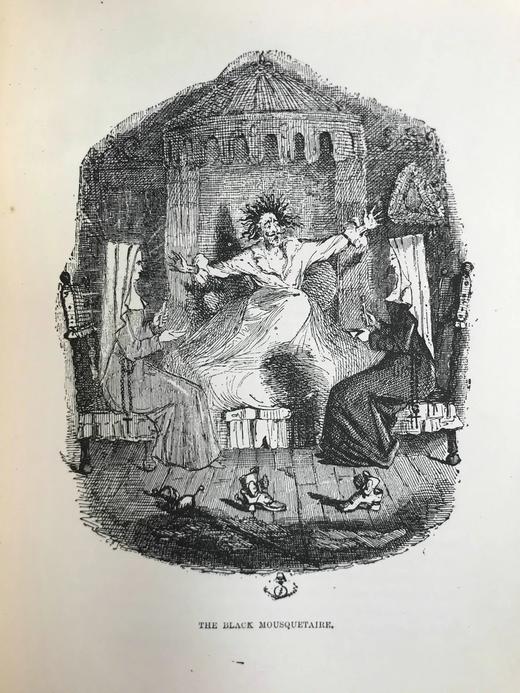 约19世纪后期 英格斯比传奇故事集 克鲁克香克、里奇等名家18幅插图 漆布精装32开 商品图6