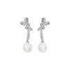 Manreya玛芮雅“梦蝶”法式巴洛克珍珠耳环 商品缩略图0