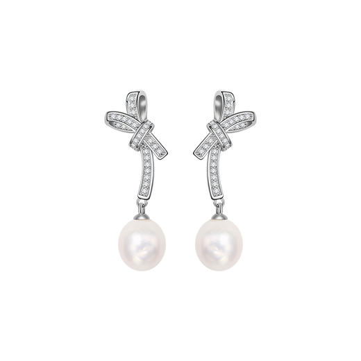 Manreya玛芮雅“梦蝶”法式巴洛克珍珠耳环 商品图0