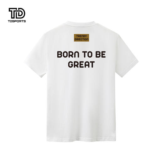 tdsports唐代运动国潮潮牌字母印花2024年夏季新款上衣T恤短袖 商品图1