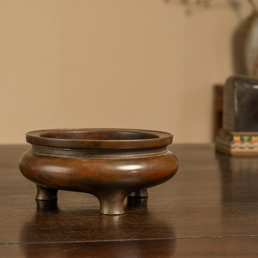 清 铜鬲式炉 商品图4