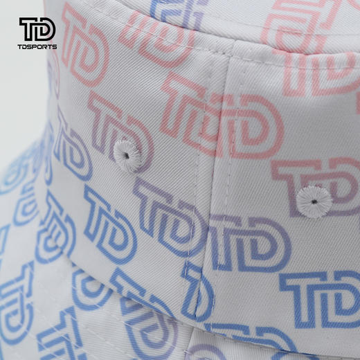 tdsports新款渐变色印花渔夫帽四季防晒遮阳帽子百搭休闲 商品图9