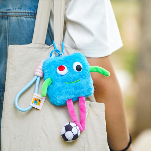 咔哒心系列毛绒钥匙链 商品图0