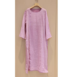  【抖音专属】含香圆领连衣裙（24707540樱花）