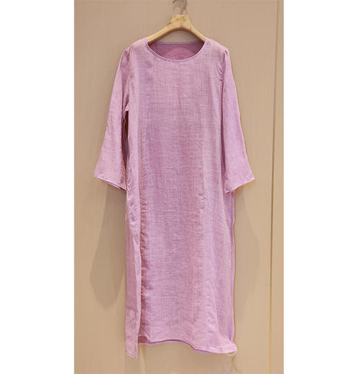  【抖音专属】含香圆领连衣裙（24707540樱花） 商品图0