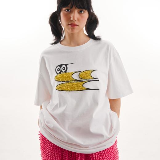 CryingCenter x Takuma Fujisaki x ARTOX GROP合作款毛毛logoT恤 商品图0