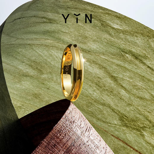 「屹」山棱戒指 - 二重 商品图3