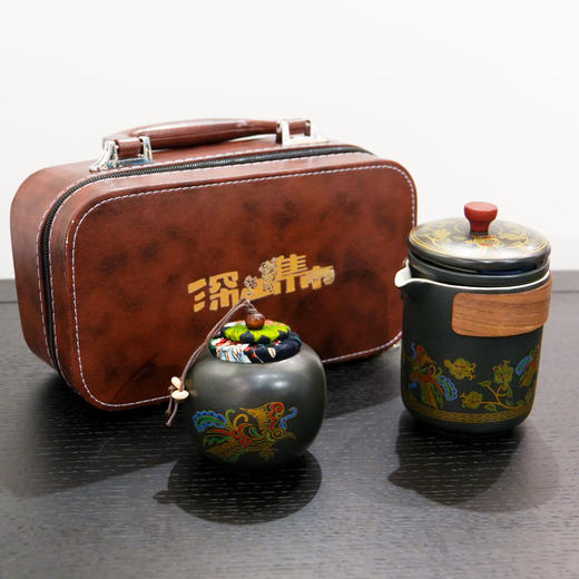 深山集市·彩蝶茶具旅行装礼盒 商品图1