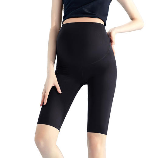 摩登孕妈孕妇短裤打底裤夏季薄款女外穿孕妈鲨鱼裤瑜伽裤子五分中裤安全裤M-XXL 商品图4