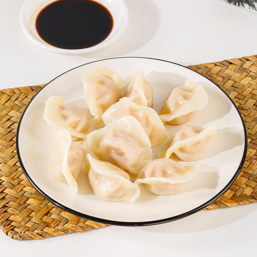 【代餐精选】大连海胆水饺 水饺届的爱马仕 大连渤海湾应季捕捞海胆 皮薄馅大 金黄鲜香 鲜而不腥 比蟹黄更馋人 商品图1