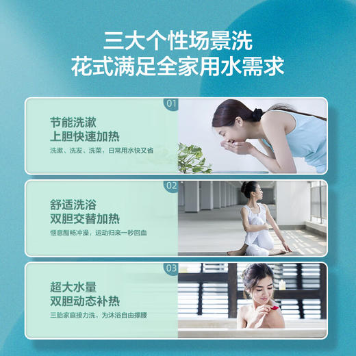 海尔（Haier）【YDS】60升电热水器 3KW速热 新一级能效 一键增容 纤薄机身 EC6003-YDSU1 * 商品图3