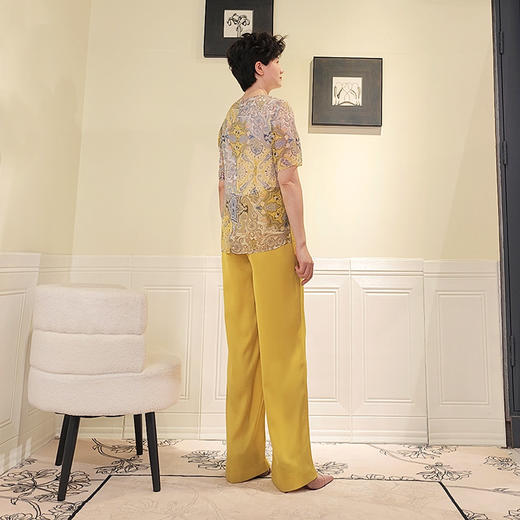 圣三利女装  新款民族风中长款印花连衣裙SL2022107 商品图2