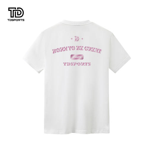 tdsports唐代运动国潮风潮牌字母印花2024年夏季新款上衣T恤短袖 商品图1